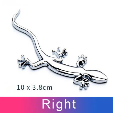 

3D Ящерица Геккон Автомобильная наклейка высечки наклейка бампер наклейка для окон, автомобилей, ноутбуков удача наклейка в форме геккона украшения