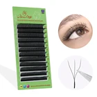GLAMLASH W-образные ресницы для наращивания 3D4D5D готовые объемные ресницы YY Style ресницы новые объемные ресницы из искусственной норки натуральные ресницы