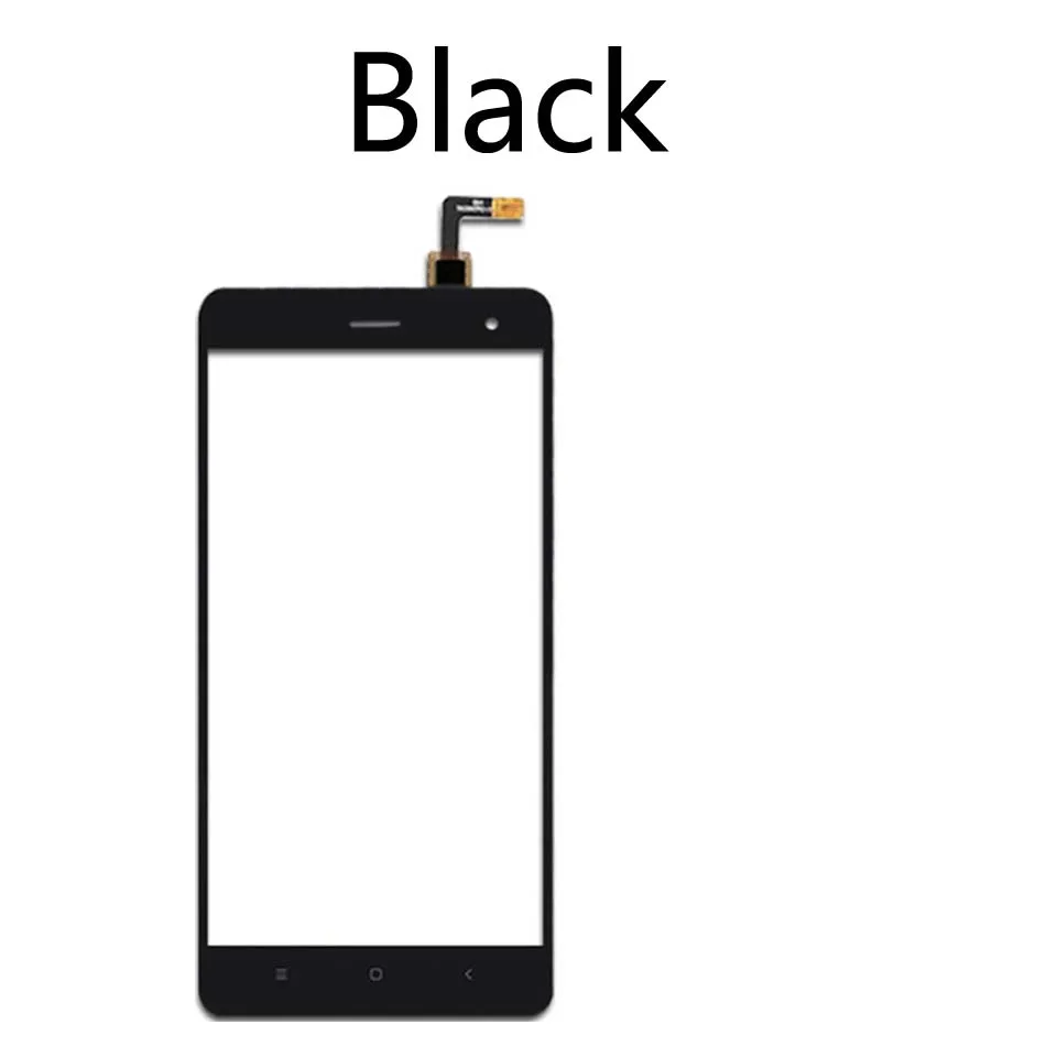 Black-No tool 5," сенсорный экран для Xiao mi 4 mi 4 M4 Сенсорная панель Сенсорный ЖК-дисплей стеклянная линза Панель дигитайзер Запасные части - Цвет: Black-No tool