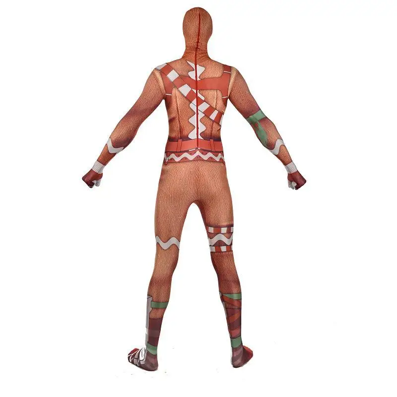 Игра битва Royale Merry Marauder Ginger Gunner Детский костюм для косплея Для Взрослых Zentai боди Fortniter костюм комбинезоны