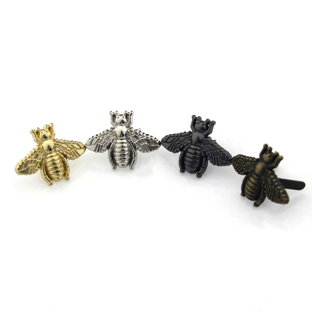 2pcs Metal Bee Shape Decoration Buckle New Style Bag Clip Clasp Hardware for Leather Craft Handbag Shoe DIY Accessories | Дом и сад