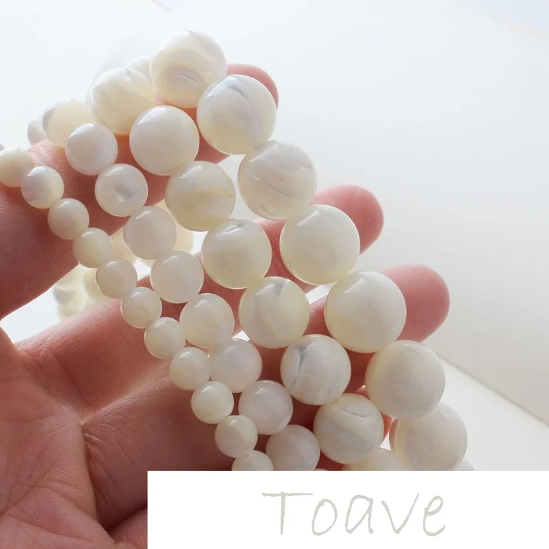 

Подкова из натурального материала, белый материал ракушки, круглые серьги, ювелирные изделия «сделай сам», бисер, браслет, ожерелье, серьги