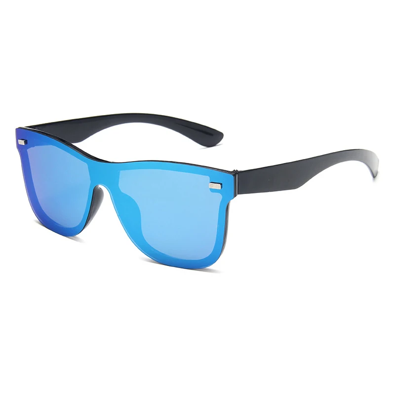 

Женские и мужские градиентные зеркальные солнцезащитные очки в квадратной оправе с розовыми и фиолетовыми линзами UV400 для защиты глаз, сексуальные женские модные уличные очки