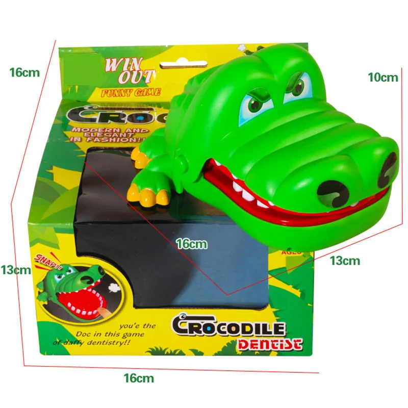

Crocodile Big Mouth Biting Finger Toy Tooth Extraction Game Parent-child Children Pressing Teeth Tricky Decompression Jokes Toy
