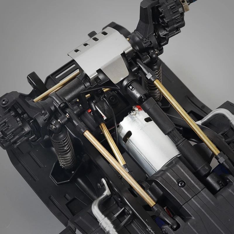 

14Pcs Brass Chassis Lever Rod for 1/10 Rc Crawler Car Traxxas Trx6 6X6 G63 Upgrade Parts Pull Rod