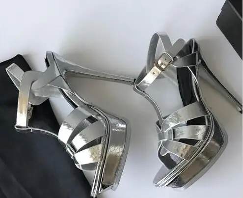 

2020 Olome Female Sandals Designer Woman Sandals Genuine Leather High Heel Shoes For Dress Party Wedding Free Ship Size 35-40