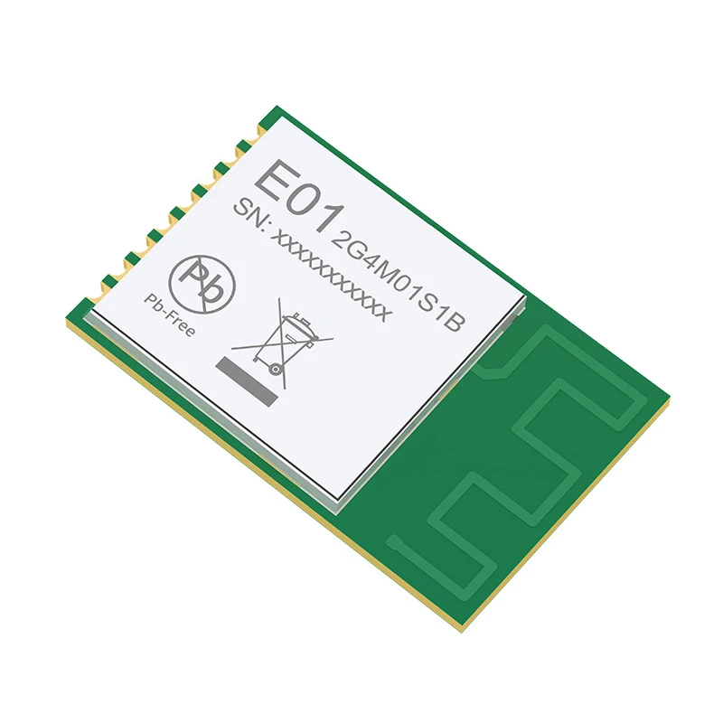 

2.4Ghz Wireless Module IoT Application FCC CE RoHS Certification 200m RF Transmitter Receiver Development Board E01-2G4M01S1B