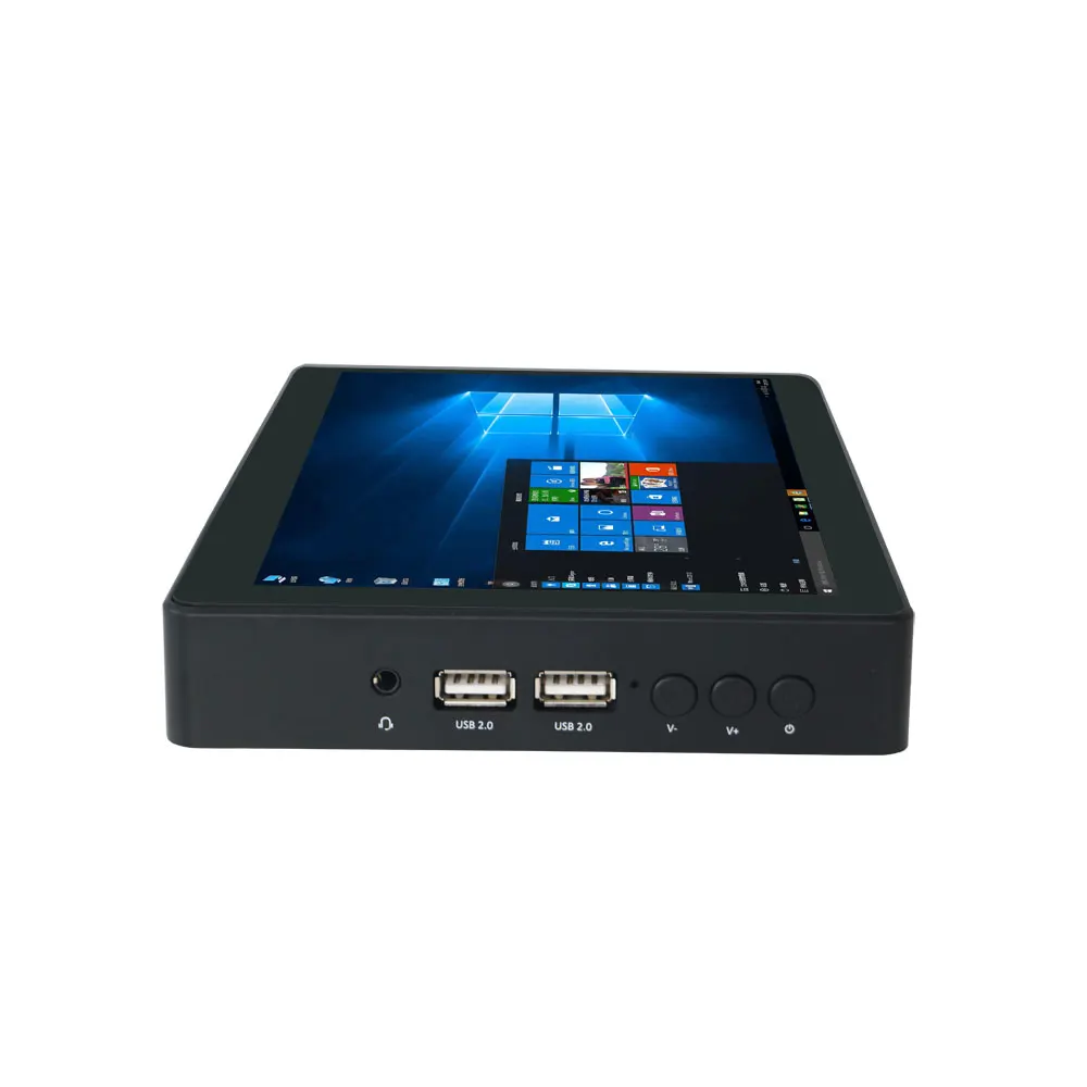Travel Palm Size Fanless Mini PC portable computer 8 inch touch screen windows panel pc tablet enlarge