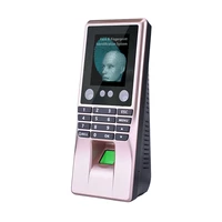 m10 biometric facial face fingerprint access control time attendance machine electric intercom code system door lock time record