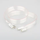 Межблочный кабель Hifi SR-02 RCA с посеребренным штекером RCA кабель 0,5 м в шт. Красный