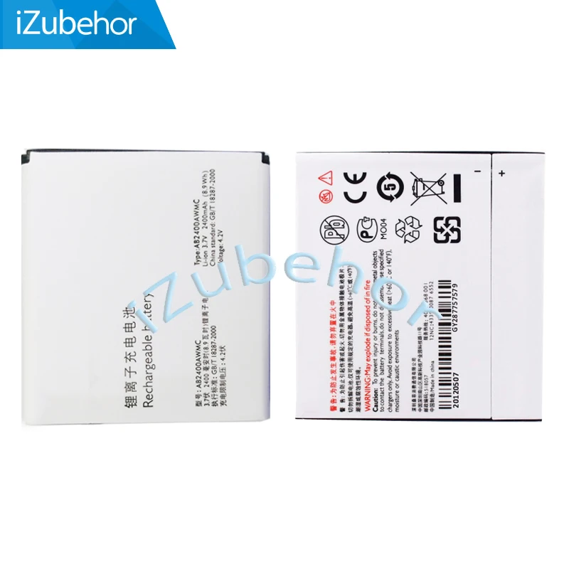 Сменная батарея для смартфонов PHILIPS Xenium W732 W736 W832 D833 W6500 AB2400AWMC 2400 мАч | Мобильные
