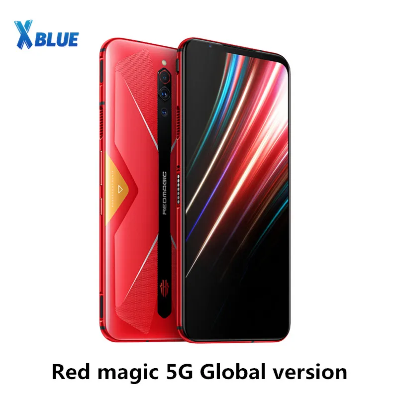 

New Global version Nubia Red Magic 5G Game phone 6.65" Snapdragon 865 Smartphone 4500mAh 64MP 55W fast charge NFC Smartphone