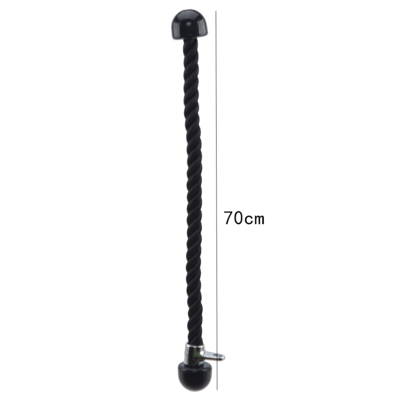 

Tricep Rope Push Pull Down Cord For Bodybuilding Exercise Gym Workout for Home or Gym Use Fitness Exercise Body Equipment