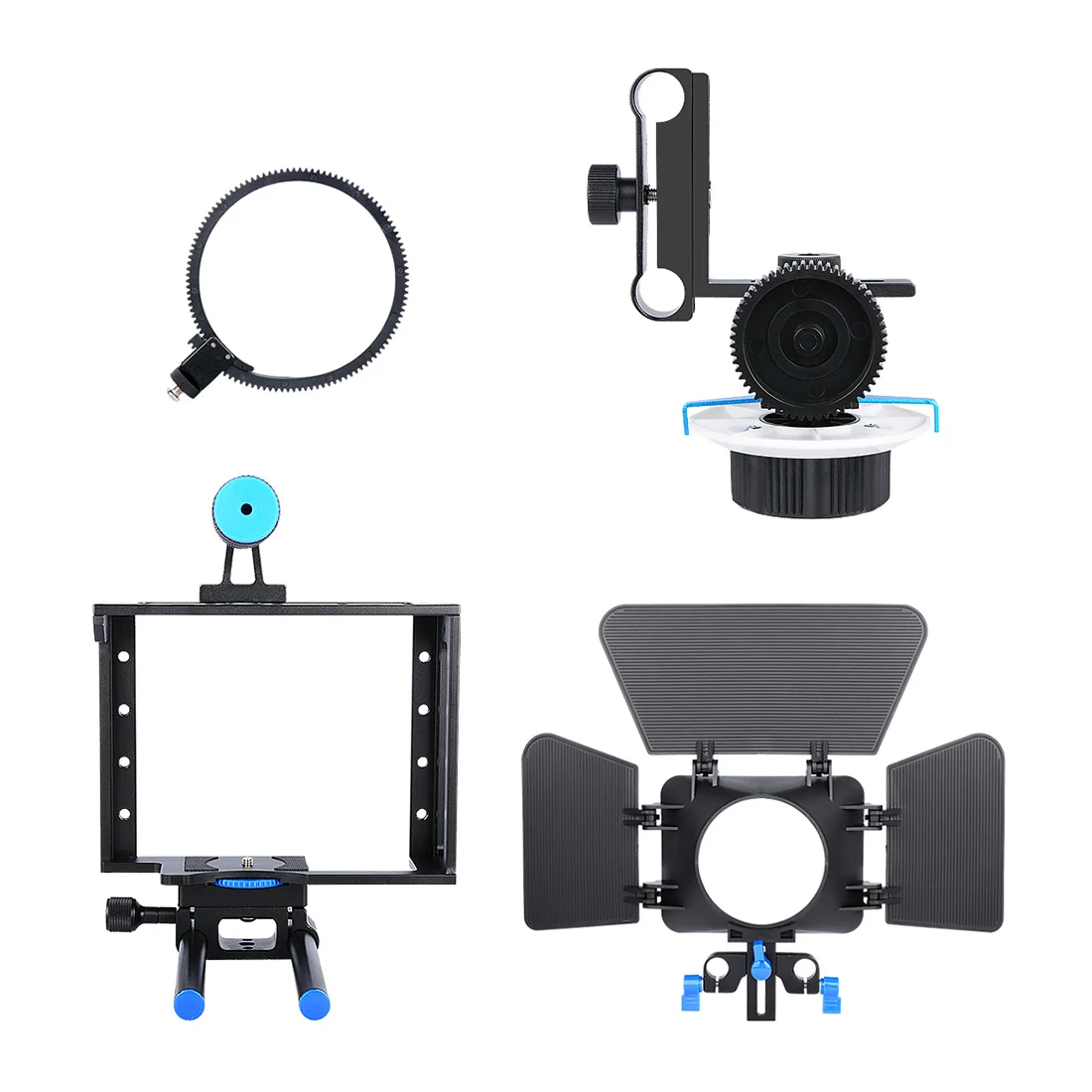 Стабилизатор камеры DSLR с кроличьей клеткой и ручкой система непрерывного