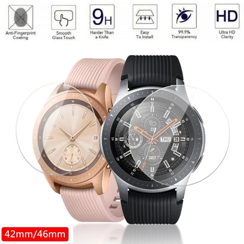 3 шт. 9H защита экрана смарт-часов для Samsung Watch Закаленное стекло пленка Galaxy Geat Sport S3