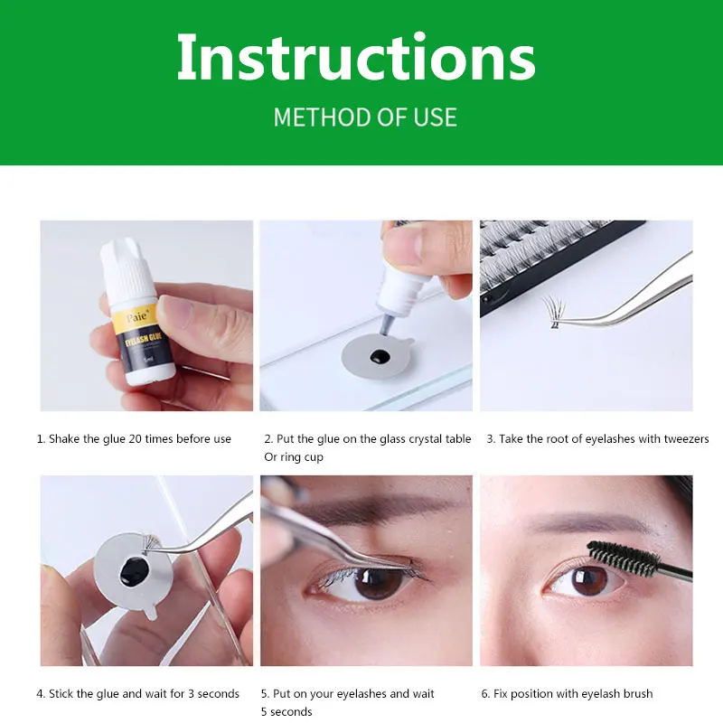 1 шт. Профессиональный Сильный клей для ресниц Прививка ресницы безвкусные не