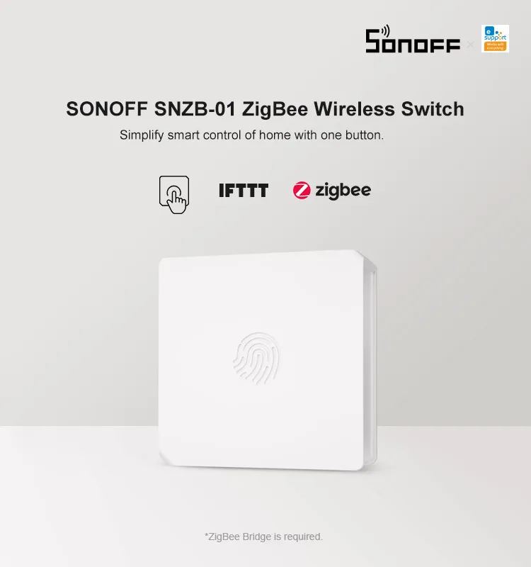 Датчик температуры и влажности SONOFF SNZB-01 02 03 04 ZigBee в режиме реального времени