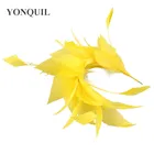 Новые Красивые индейки перо Свадебные корсажи перья рукоделие головной убор DIY шляпа Вуалетка Декор Аксессуары длина 25 см