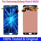 Оригинальный Super Amoled для Samsung Galaxy Note 5 N920C сенсорный экран в сборе NOTE5 SM-N920F N920 ЖК-дисплей экран дигитайзер