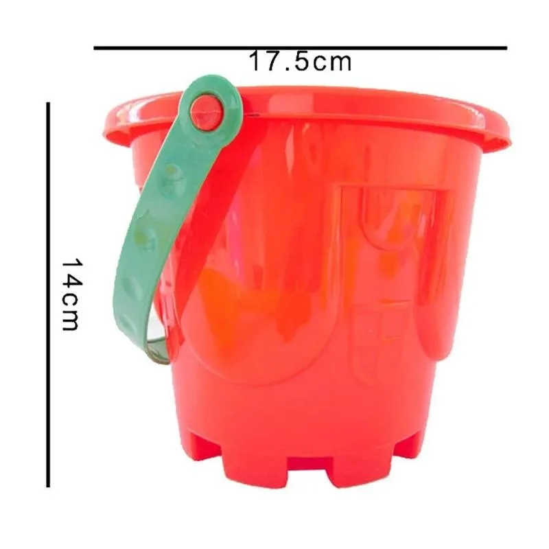

7 Children's Beach Toys Sand Sandbeach Kids Beach Toys Baby Tools Spade Play Kid Rake Bucket Games Shovel Water Castle Outd H1U8
