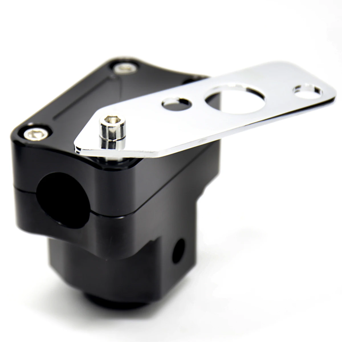 Черный комплект удлинителя рамы двигателя с черной ручкой подходит для Zoomer Ruckus FI