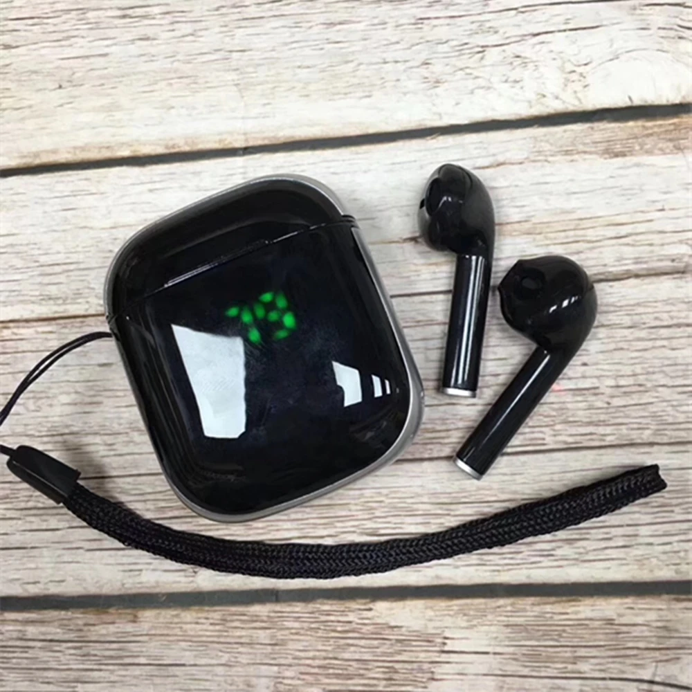 Новые Bluetooth V5.0 наушники беспроводные наушники стерео наушники гарнитура с дисплеем батареи зарядная коробка для iPhone samsung