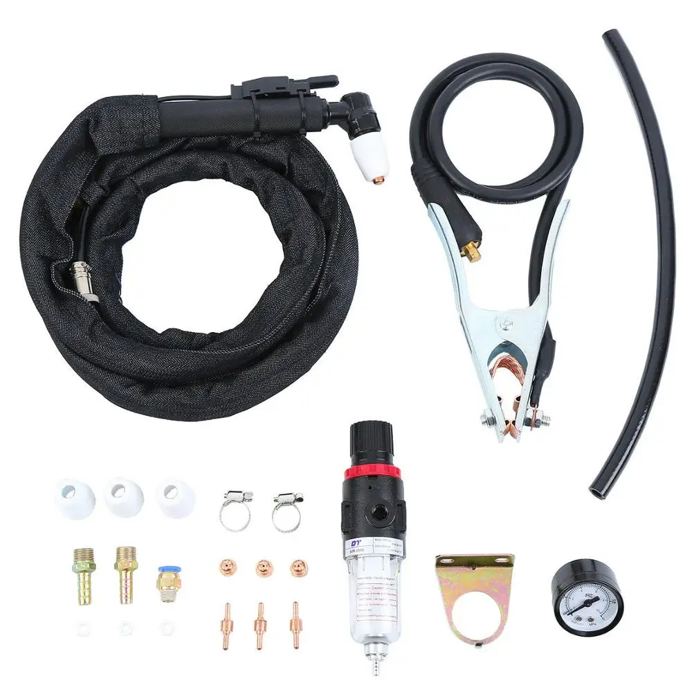 

40W Plasma Cutter Cut Air Plasma Inverter CUT40D Cutting Cutter Machines 130pc Cutter Consumables