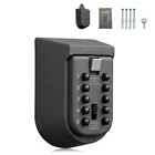 Открытый ящик для хранения ключей, противоугонная коробка для хранения ключей, коробка для ключей с паролем, коробка для замка безопасности