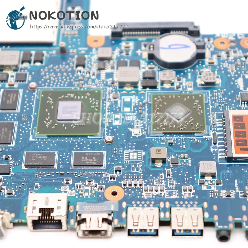 NOKOTION H000051780 PC материнская плата для Toshiba Satellite C855 C855D L850D C850D основная плата разъем FS1 DDR3 HD7600M видеокарта