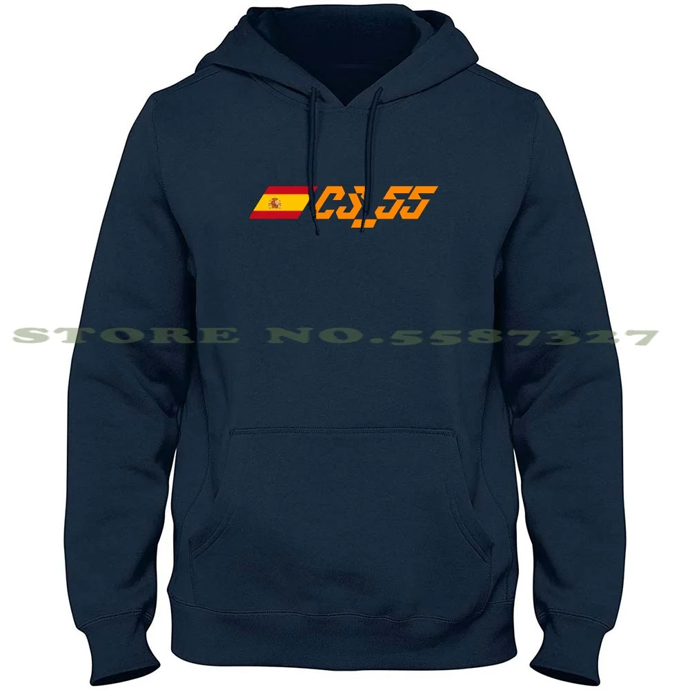 

Carlos Sainz Jnr., Driver Logo Cs_55 Long Sleeve Hoodie Sweatshirt Carlos Sainz Jnr Cs_55 Driver Mclaren Driver Lando Norris