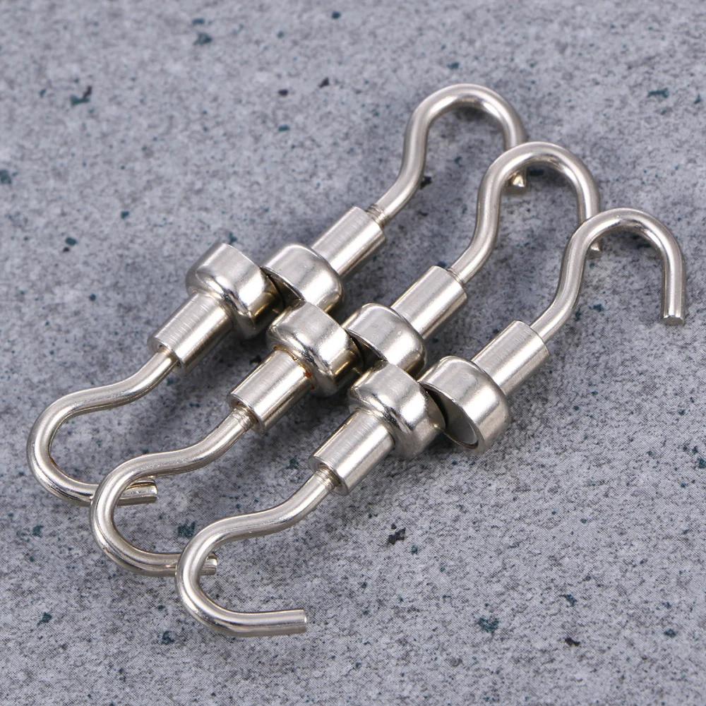 

6 Pcs Heavy Duty Strong Magnetic Hooks for Storage and Organization Home Kitchen Accessories D10