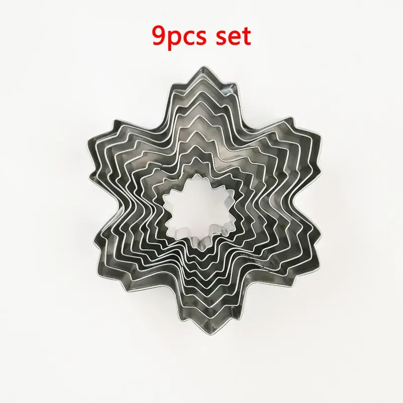 Рождественский резак для печенья Снежинка модель из нержавеющей стали помадка