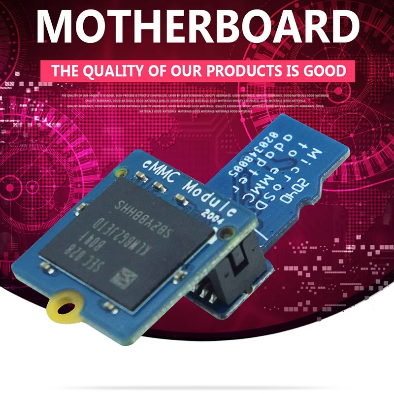 EMMC модуль с Micro-SD поворотом адаптер T2 для NanoPi/PC/RK3399 макетная плата | Компьютеры и