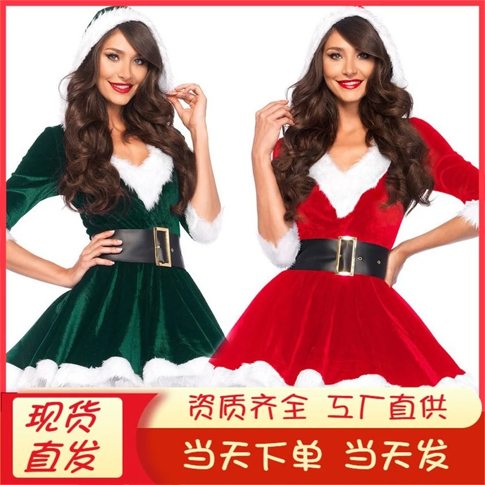 

2021 Christmas New Women's Costumes Christmas Costumes Christmas Costumes Cosplay Christmas Girls Party Costumes
