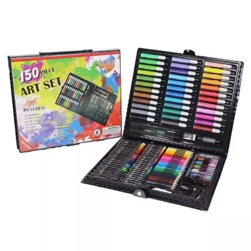 

150 sets of children's brushes DIY painting art graffiti crayons crayons gift box stationery set