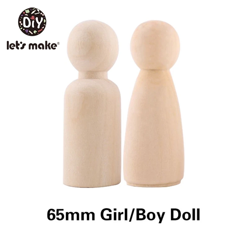 65mm boy girl 100 шт(35 мм, 43 мм, 55 мм, 65 мм) деревянные колышки для кукол ручной работы DIY деревянная пустая домашняя декоративная кукла для девочек и мальчиков незавершенные мини деревянные куклы - Цвет: 65mm boy girl