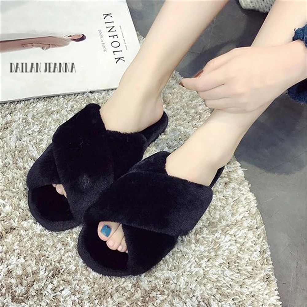 Хлопковые женские домашние модные тапочки на толстой подошве с прицепом 019