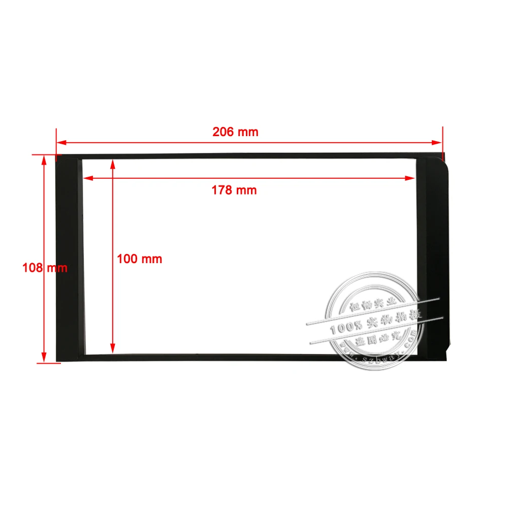 Автомобильное радио 2 din центральное Радио DVD GPS пластина Панель рамка фасции
