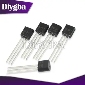 100pcs BC639 BC640 BC546B BC547B BC548B BC556B BC557B BC558B BC559B BC546 BC547 BC548 BC556 BC557 BC558 triode transistor TO-92