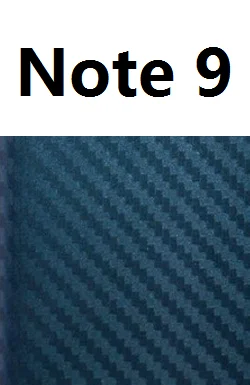 note 9- blue Наклейка для мобильного телефона samsung Galaxy Note 10 Plus Note 9 8 градиентная пленка для samsung S10 Plus S9 аксессуары наклейка EEMIA - Цвет: note 9- blue