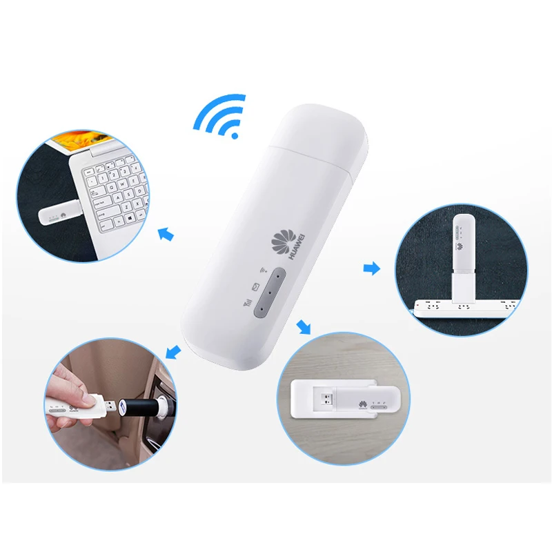Разблокированный huawei E8372 E8372h-155 4G LTE 150 Мбит/с WiFi роутер USB модем Dongle 4G Автомобильный wifi модем