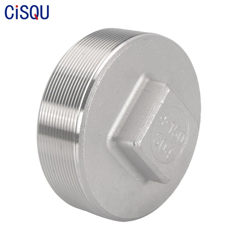 304 Нержавеющая сталь трубопроводная арматура штекер с наружной резьбой 1/8