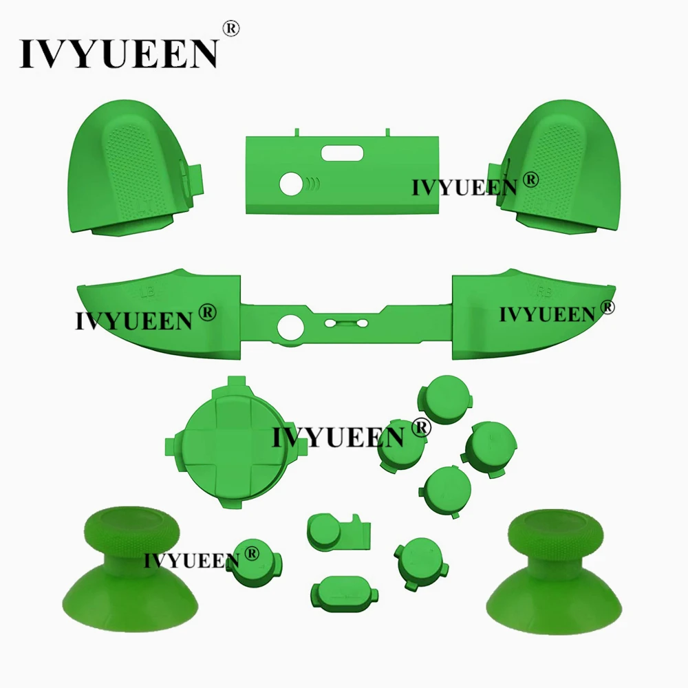 IVYUEEN однотонные кнопки LB и RB бампер RT LT пусковых кнопок Mod Kit для Xbox серии X