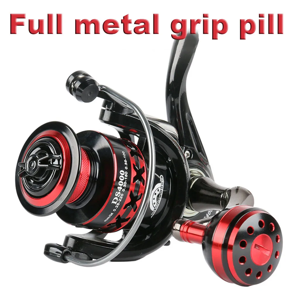 

Metal Fishing Reel Metal Body Wheel Fishing Tackle Sea Spinning Reels 3000-7000 for Outdoor Fishing Portable Accessories