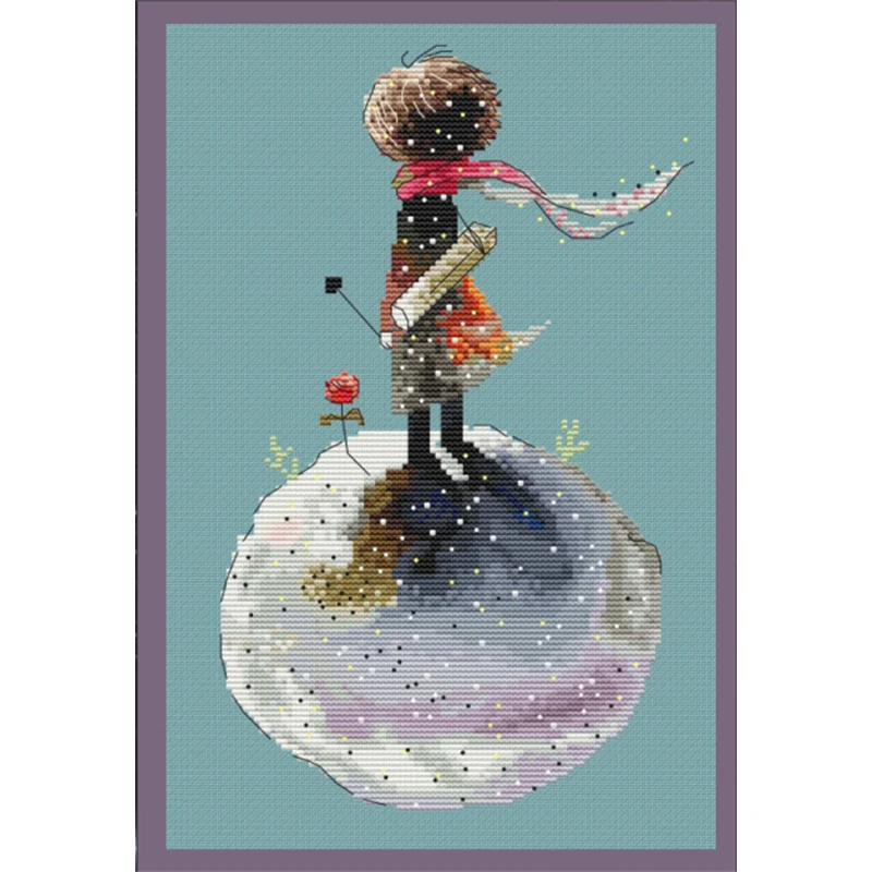 

ZZ2288 For Needlework Kit NOT PRINTED Cross stich Painting Set Cross Stitch Kits Cross-stitch Embroidery Set Stitch Kits Cross