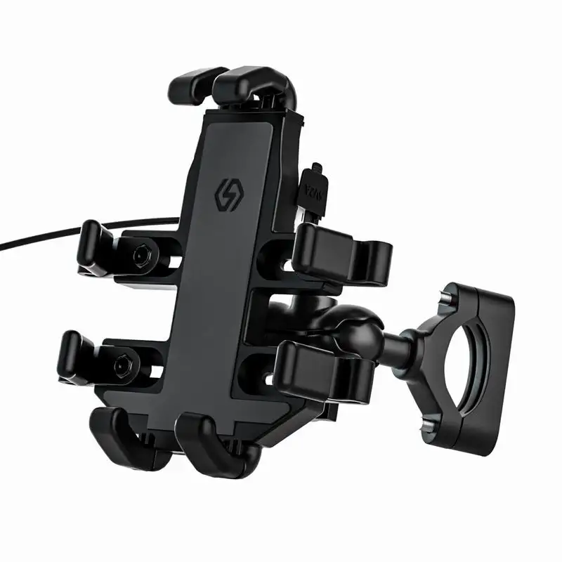 

Aluminum Alloy Navigation Bracket Mobile Phone Holder Shockproof Cradle Clamp Mount Octopus Cellphone GPS Mount Motorcycle