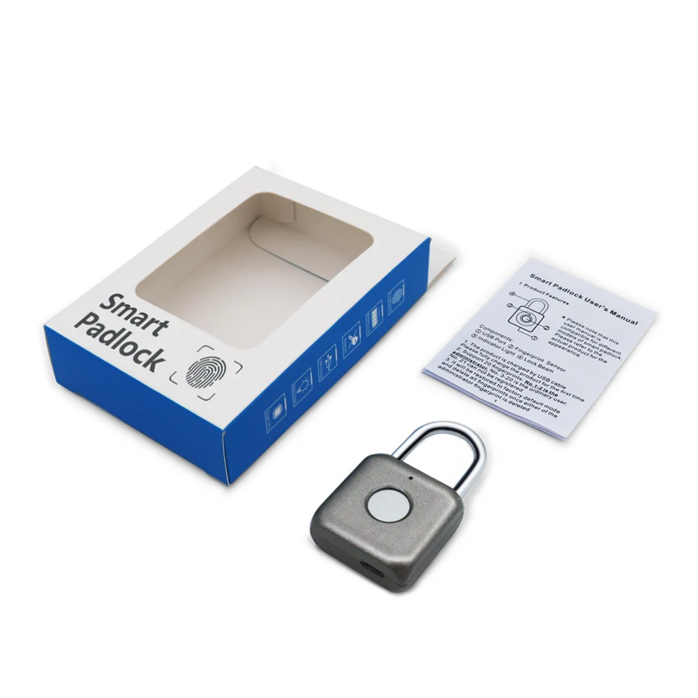 Водонепроницаемый USB замок с защитой от кражи и идентификацией по отпечатку