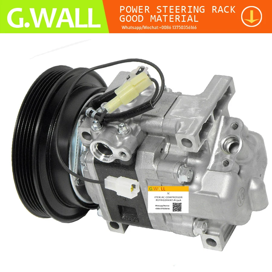 

New AC Compressor For Mazda Protege 2.0L l4 Gas B25F61450B B26K61450D TEM252406 TEM275861 639405 6511654 67479 68478 68479