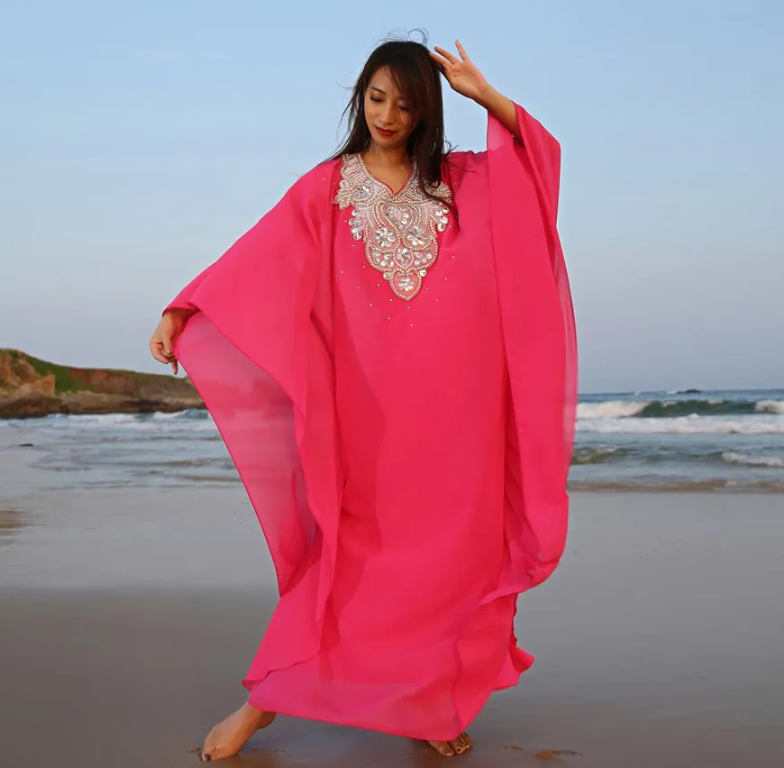 Костюм для выступления на сцене, длинное платье на бретельках, халат, халегический костюм для танца живота, одежда для шоу, костюм для египетского танца ручной работы, Свободный Красный костюм для танца