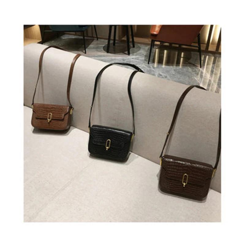 

Bag 2020 new trendy small ck trendy crossbody bag female senior crocodile pattern underarm bag fashion shoulder bag